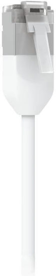 Ubiquiti U/UTP Cat.6a (Gigabit) Καλώδιο Δικτύου Ethernet εξωτερικού χώρου 8m Λευκό