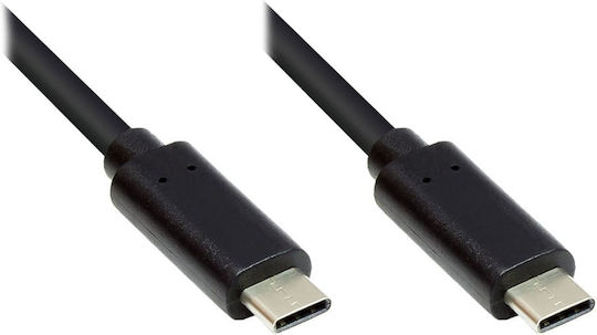 Good Connections USB 3.1 Cable USB-C Male - USB-C 100W PD Black 1.5m