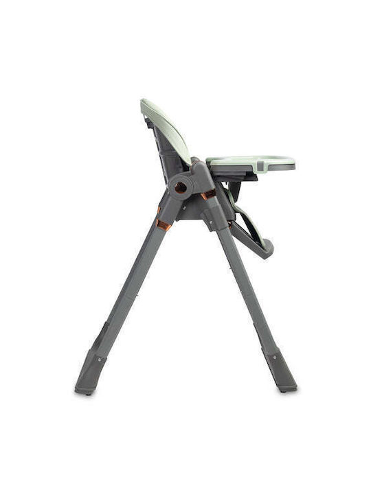 Caretero Vars Foldable Baby Highchair with Adjustable Height Mint