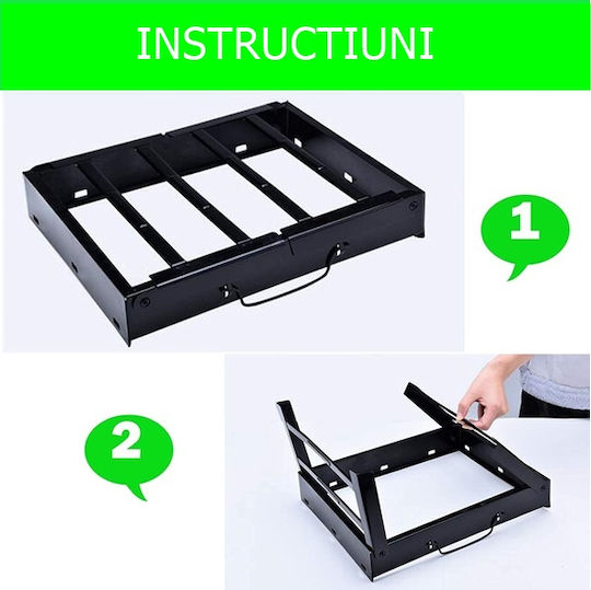 Плоча за готвене за къмпинг 35x26x20см.