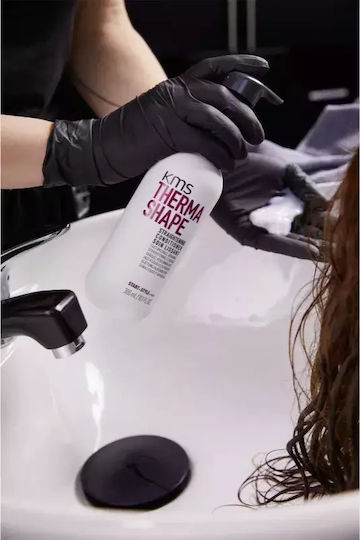 Balsam Hrănitor Intens Păr Deteriorat de la Uscare Frecventă Kms Thermashape Balsam Îndreptare Volum 75 ml