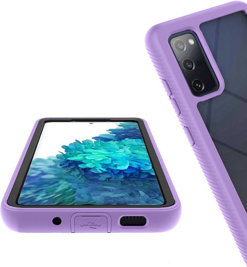 Husă rezistentă la șocuri pentru Samsung Galaxy S20 Fe, mov