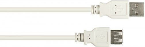 Good Connections 1m USB 2.0 Cable A-Male to A-Female Gray (2511-OF1)