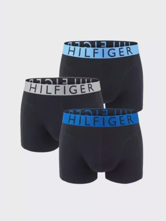Herren Boxershorts Blau 3Packung