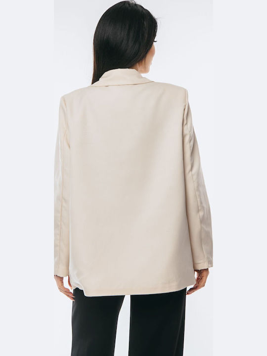 Dress Up Blazer pentru femei Sacou Beige