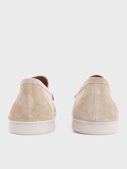 Ανδρικά Loafers σε Μπεζ Χρώμα