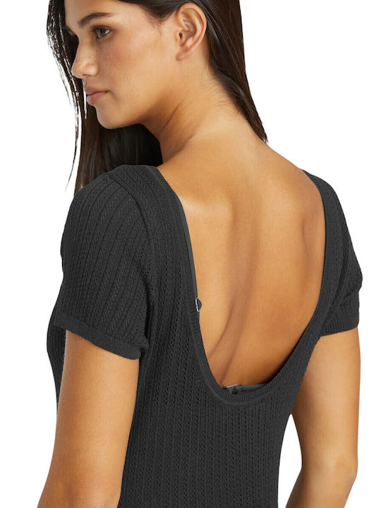Volcom Meshy Beach Cover Up Black