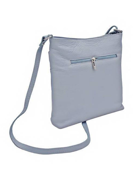 Set De piele Geantă de damă Crossbody Albastru deschis