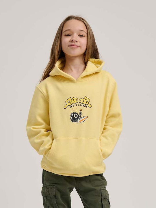 Kinder-Sweatshirt mit Kapuze Yellow