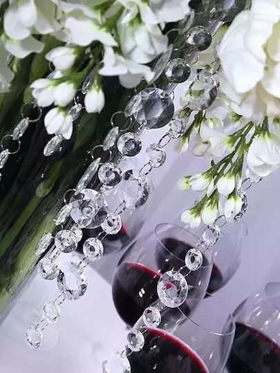 Beauty Home Christmas Garland Transparent 100cm 1pc