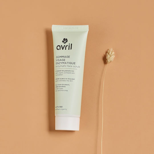 Avril Bio Enzymatic Facial Scrub Organic Enzymatic Face Exfoliator 50ml