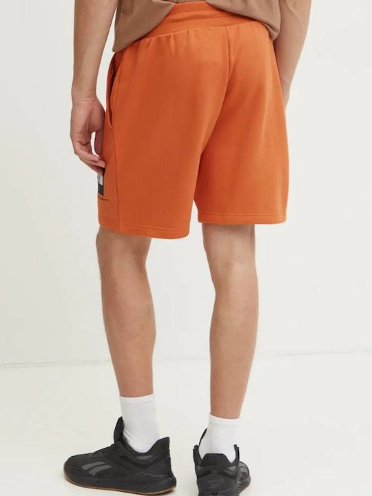 Nf0a8c1j6d2 North Face M Box Nse Regular Short Orange Color