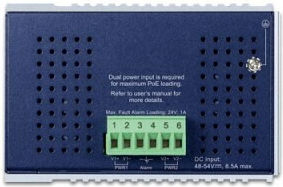Planet Technology Managed L2 PoE++ Switch with 10 Gigabit (1Gbps) Ethernet Ports and 2 SFP Ports