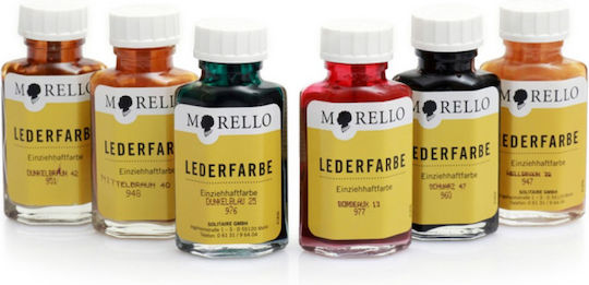Morello Leather Paint 947 Hellbraun 40ml Ανοιχτο Καφε Βαφή Αλλαγής Χρώματος Ανεξίτηλη Λεία Δέρματα