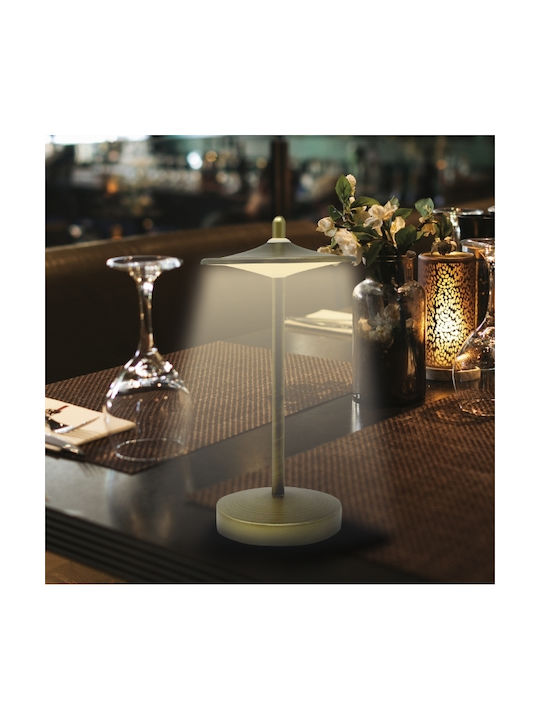 GBC Metall Tischlampe mit Bronze Schirm und Basis
