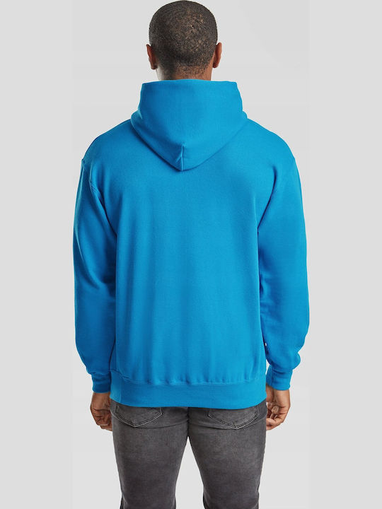 Fruit of the Loom Унисекс Рекламен Суитшърт Azure Blue