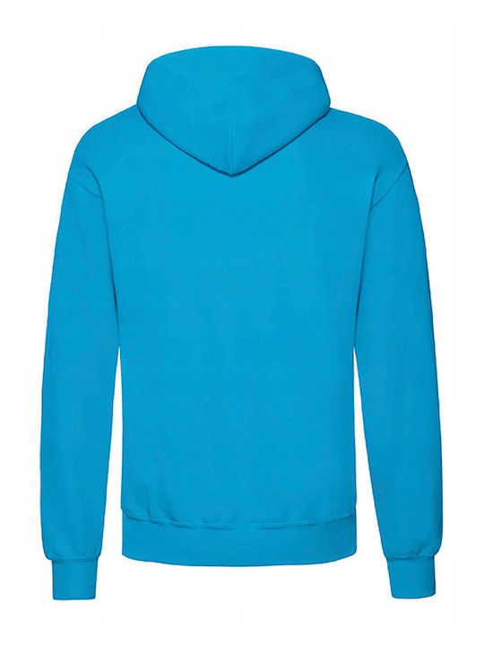 Fruit of the Loom Унисекс Рекламен Суитшърт Azure Blue