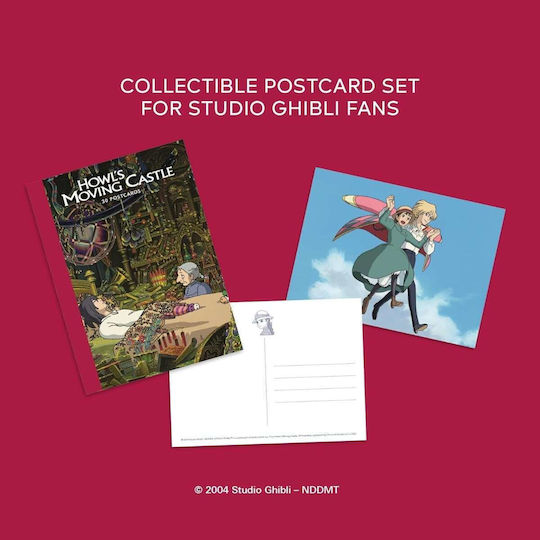 Studio Ghibli Das wandelnde Schloss Sammelpostkarten Bis zu 12 Raten