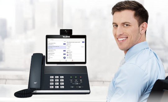 Yealink Vp59 Teams Cordless IP Phone Black