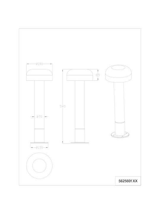 Trio Lighting Fraser Κολωνάκι 54x19cm Trio Lighting Fraser Κολωνάκι 54x19cm