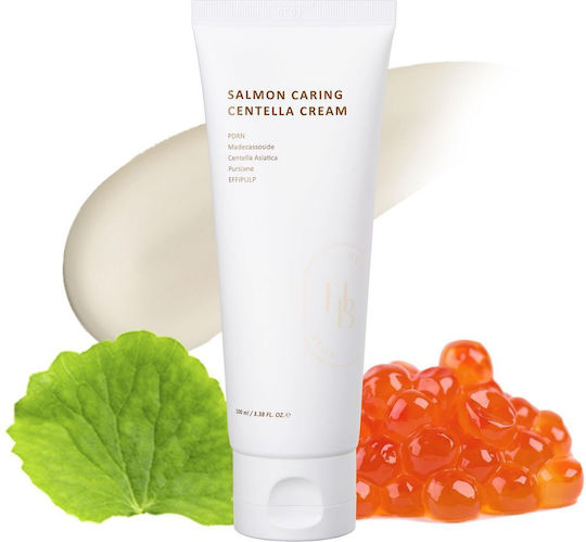 Heve Blue Salmon Caring Centella Creme Gesicht mit Centella Asiatica 100ml