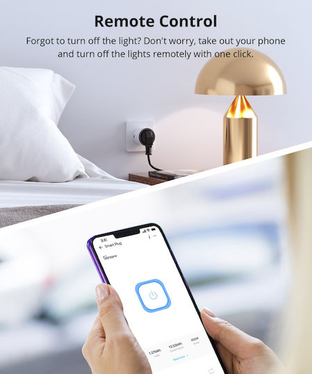 Sonoff Μονή Πρίζα Ρεύματος Wi-Fi