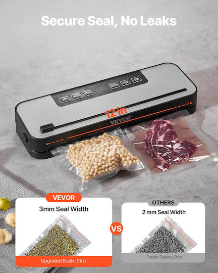 Vevor External Vacuum Sealer with Maximum Sealing Length 50.8mm Automatic