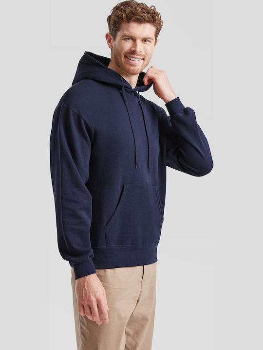 Fruit of the Loom Classic Ανδρικό Διαφημιστικό Φούτερ Μακρυμάνικο σε Χρώμα