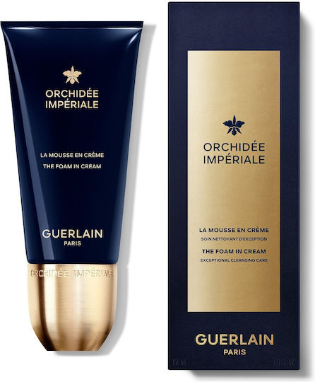 Guerlain Orchidée Impériale The Foam In Κρέμα Καθαρισμού Προσώπου, Ματιών & Χειλιών 150ml