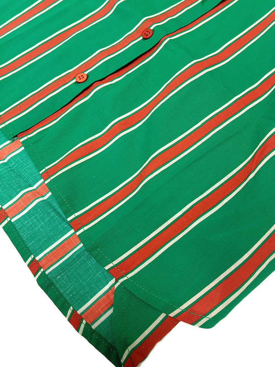 Къс ръкав Женска Риза Green