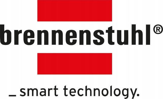 Brennenstuhl Jaro Στεγανός Ηλιακός Προβολέας LED 100W Ψυχρό Λευκό 6500K IP65