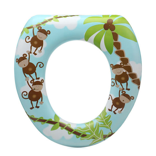 Kiokids Kiokids Toddler Toilet Seat Monkey Multicolour