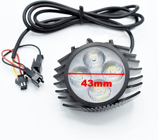 Μπροστινό Φως Led Κόρνα Ηλεκτρικά Οχήματα 12-72v