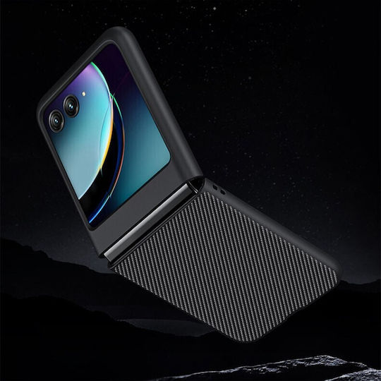 Carbon Fiber Back Cover Πλαστικό Χρυσό (Razr 40 Ultra)