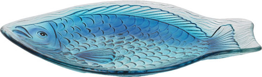 Kaemingk Oval Serviertablett in Blau Farbe 26.5x32x3cm 1Stück Kaemingk Oval Serviertablett in Blau Farbe 26.5x32x3cm 1Stück