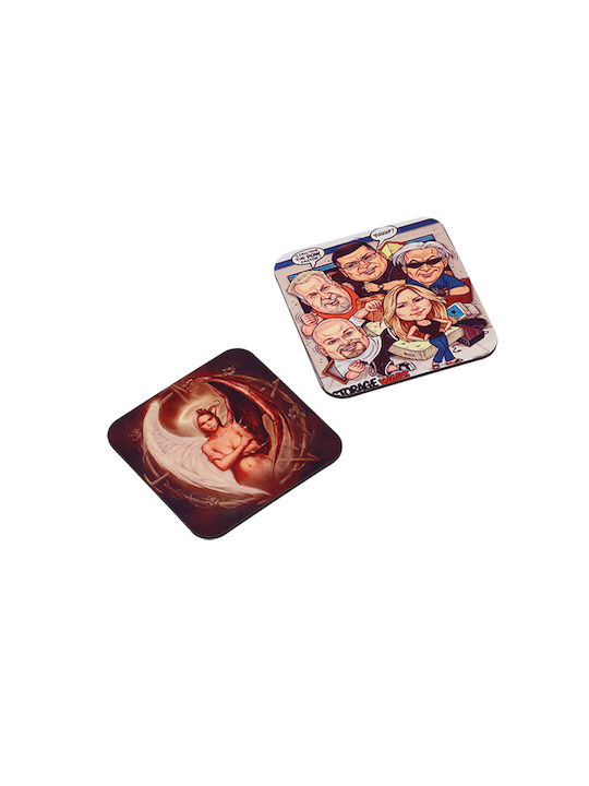 Coaster Personalized Various Materials Dog Lover Leather