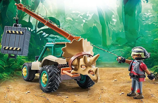 Playmobil Dinos Spinosaurus Attack On Exploration Vehicle for 4-10 years old