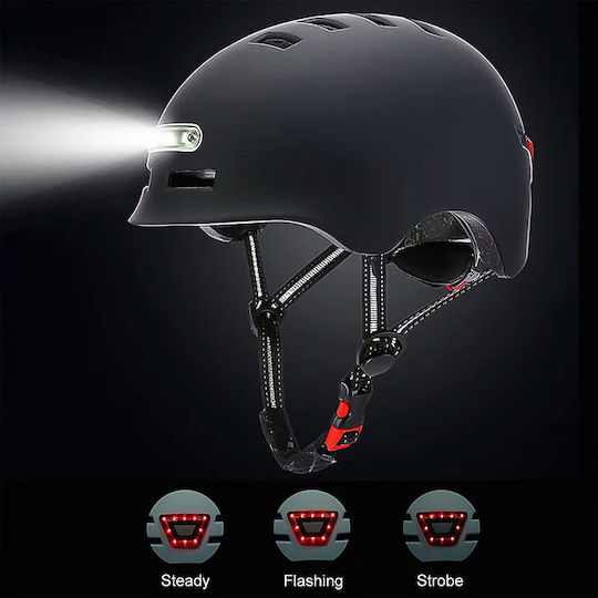 Helmet for Electric Scooter in Black Color 93876-04