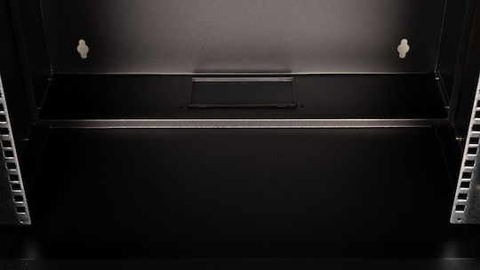 Equip Wandmontiert Rack-Schrank 54x40cm Schwarz EWM-07-5440-B