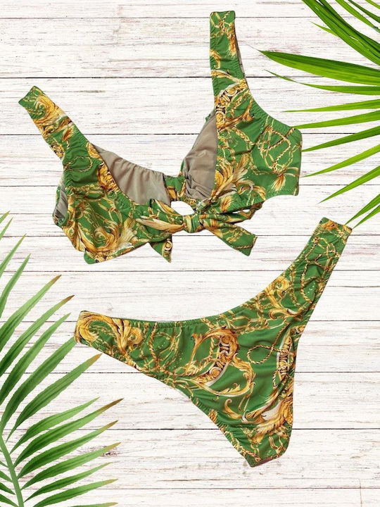 Set Bikini Τριγωνάκι Πράσινο