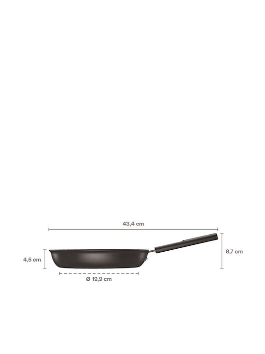 Fiskars Hard Face Aluminium Pfanne mit Antihaftbeschichtung 24cm
