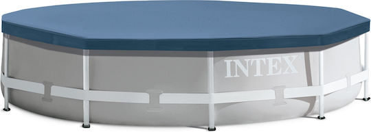 Intex Sun Protective Round Pool Cover Prism & Metal Frame with Frame Diameter 366cm 1pcs