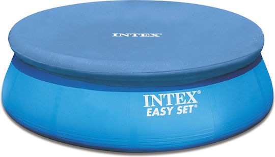 Intex Слънцезащитен крем Кръгло покривало за басейн Easy Set Диаметър 396бр 1бр