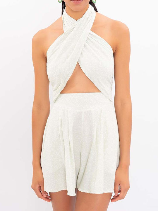 Women's One-piece Shorts Green