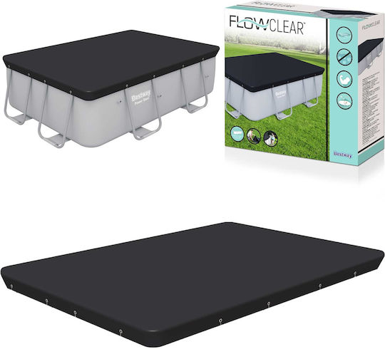 Bestway Rectangular Pool Cover Flowclear 282x196cm 1pcs