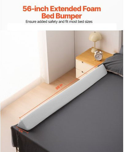 Vevor Bed Rail Guard 142.24x11cm 1pcs