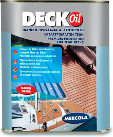 Mercola Deck Teak Oil Τικ Ματ 2.5lt