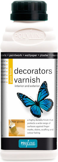 Polyvine Decorators Βερνίκι Επιφάνειας Νερού Άχρωμο Γυαλιστερό 500ml