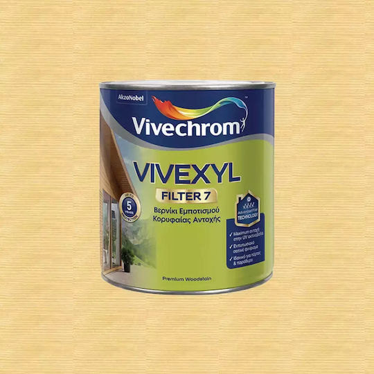 Vivechrom Vivexyl Filter 7 Impregnation Varnish 701 Colorless Satin 750ml