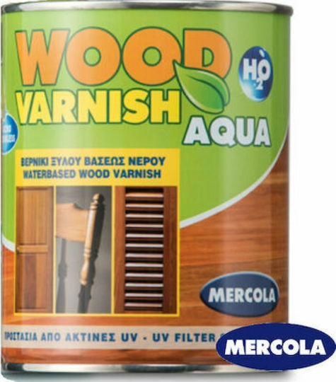 Mercola Wood Varnish Aqua Polyurethan Wasser Farblos Glanz 375ml